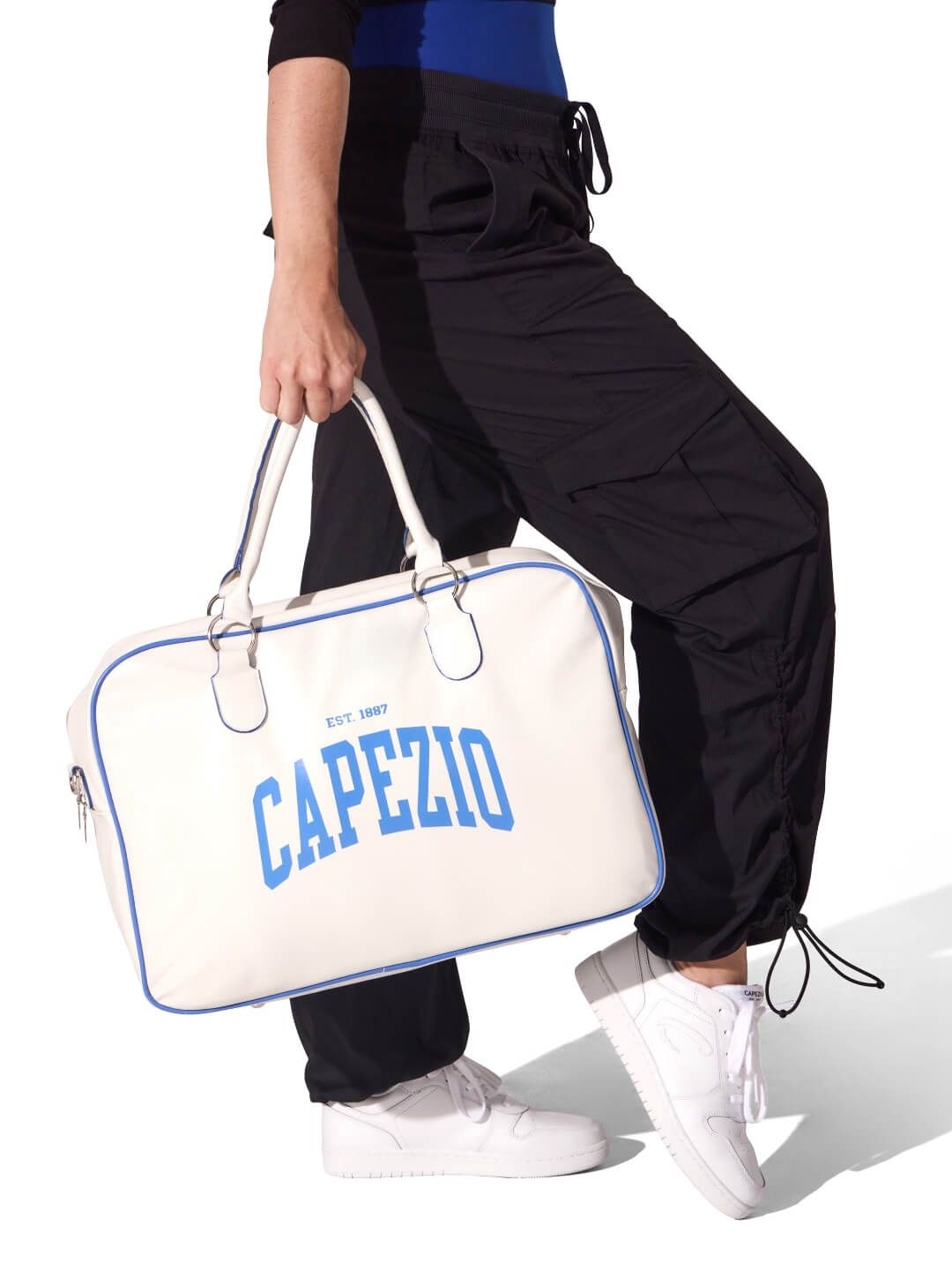 Capezio "Jet Setter" Weekender Bag, Colour: White Skydiver