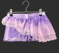 WaterColour Short with Skirt Purple/Pink Ombre PS