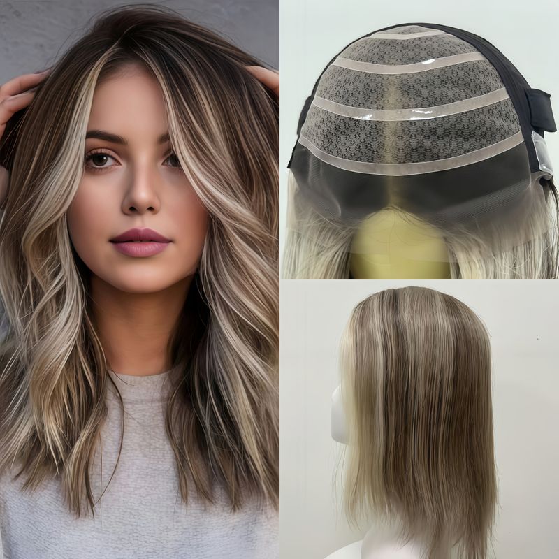 LH1001 Straight Remy Human Hair Full wig | Full crown coverage