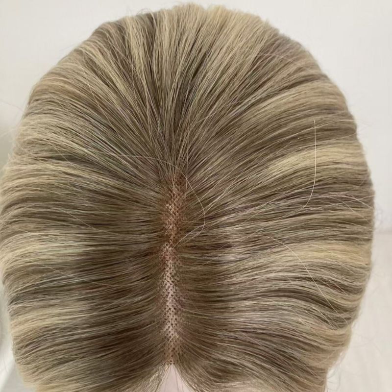 M10 Mono Top 5.5*6” Straight Chinese Remy Hair Topper | Breathable Volumizer for Thinning Hair
