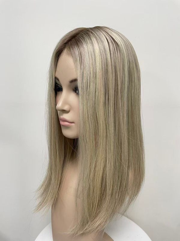 Medical Wig-FM06 Straight Chinese  Remy Hair Full Wig | Full crown coverage