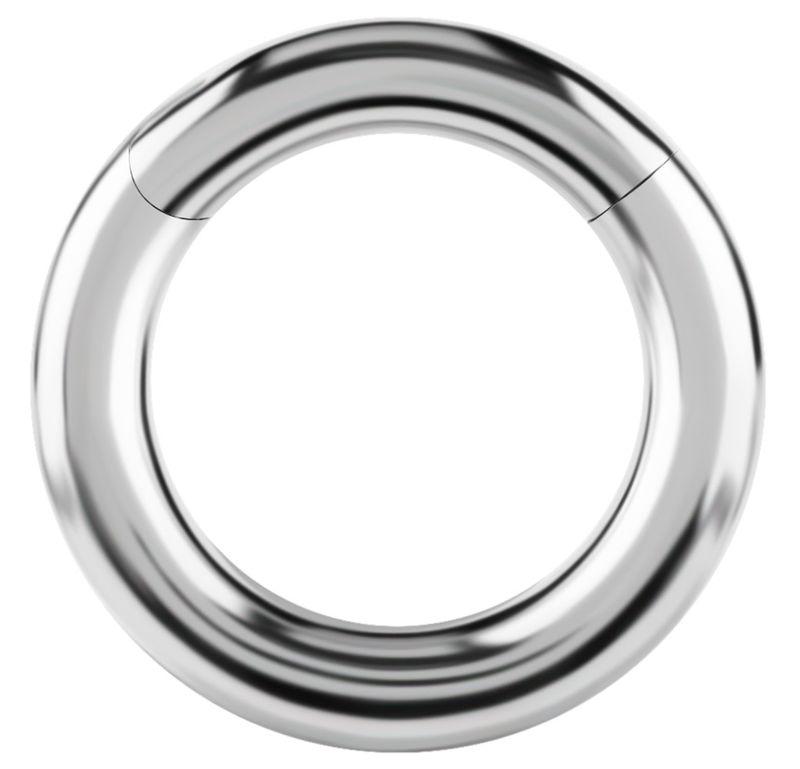 2,4 mm Stainless Steel Clicker Segment Ring