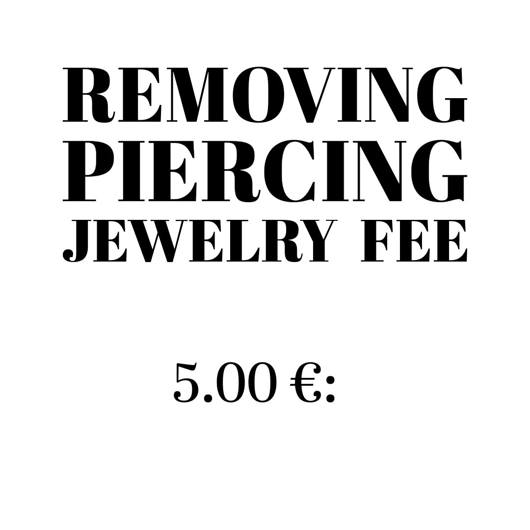 Removing Piercing Jewelry