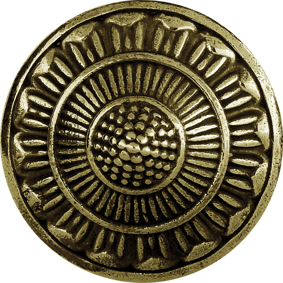 Brass Mandala Spool Weights