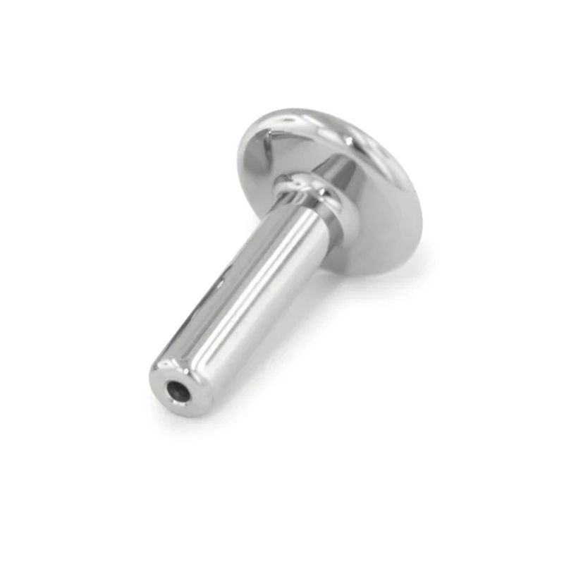 1,6 mm Neometal Threadless Labret Stud -  4 mm Backplate