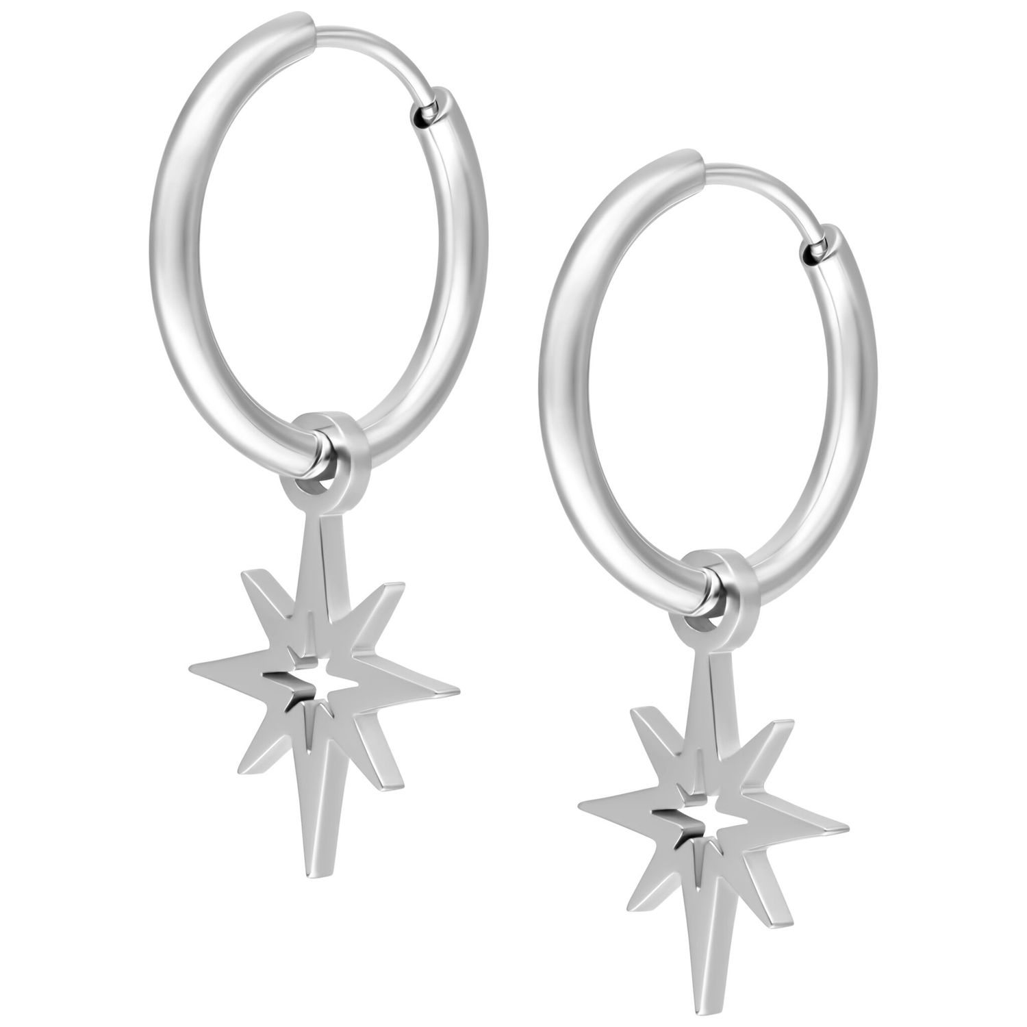 Little Hoops - Polar Star Little Hoops - Polar Star
