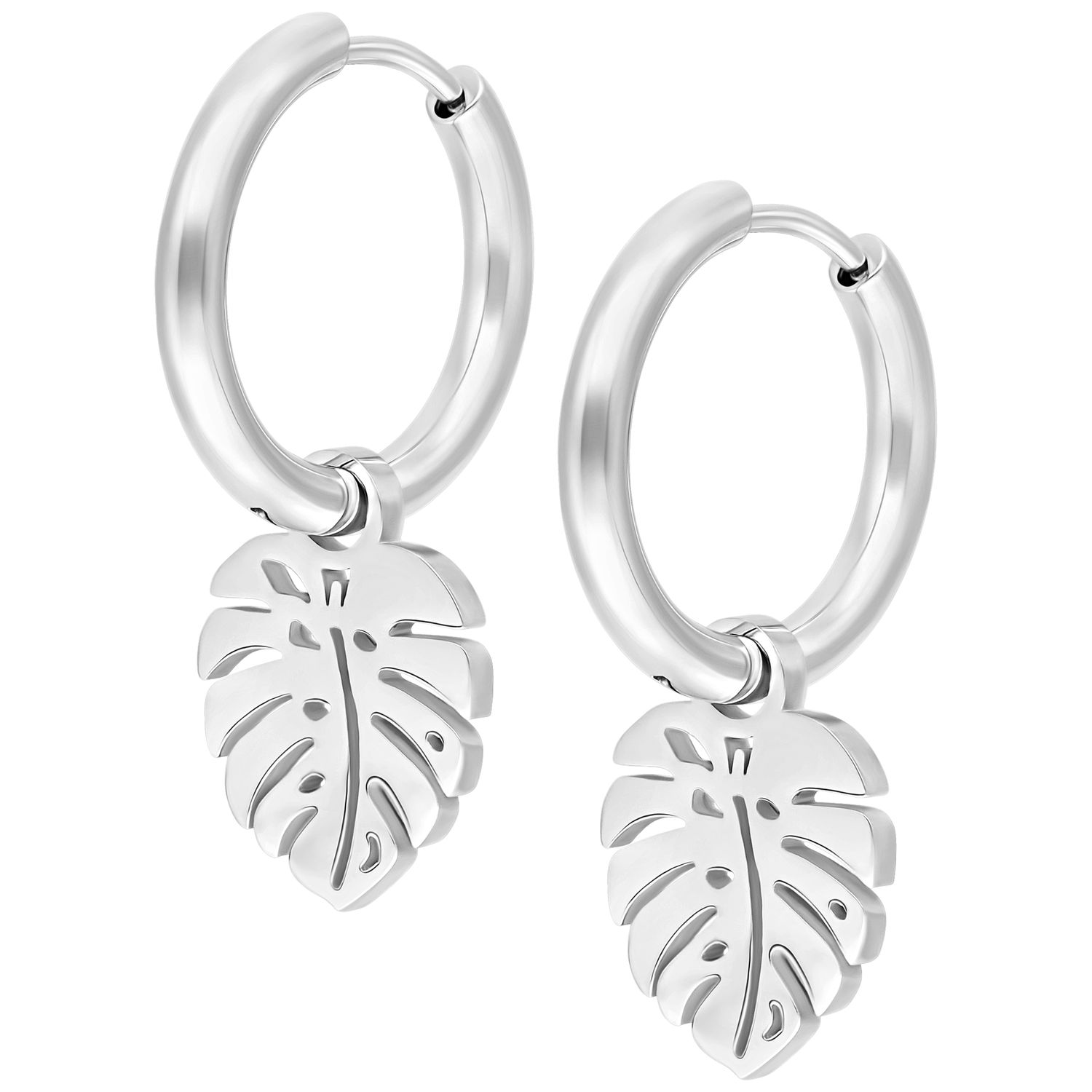 Little Hoops - Monstera Little Hoops - Monstera