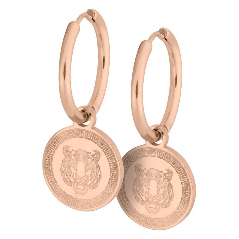 Little Hoops - Rosegold Tiger Little Hoops - Rosegold Tiger