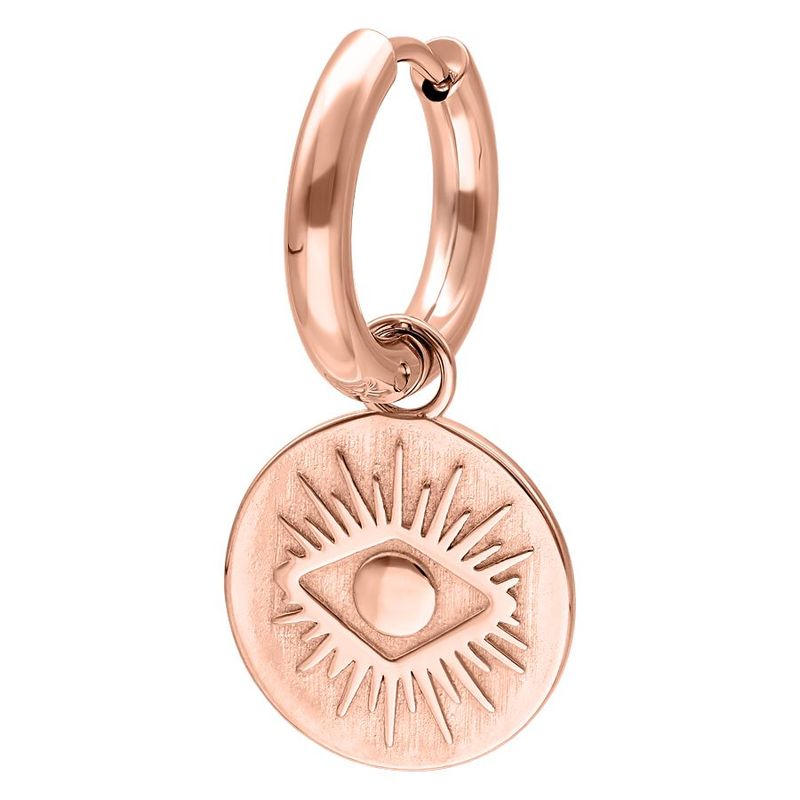 Little Hoops - Rosegold Luminous Eye