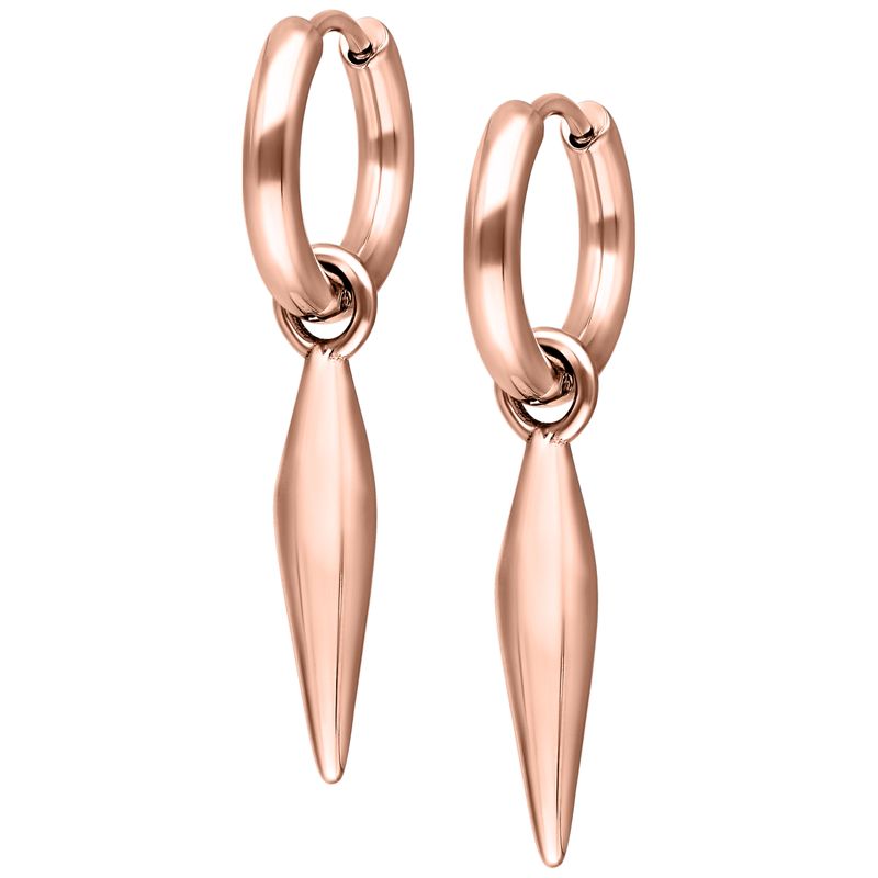 Little Hoops - Rosegold Bullet Little Hoops - Rosegold Bullet