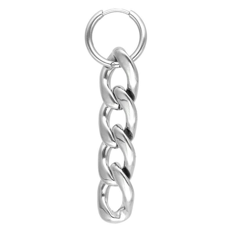 Little Hoops - Chunky Chain Little Hoops - Chunky Chain