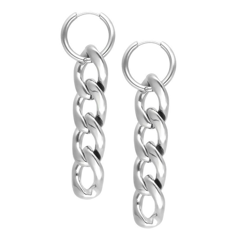 Little Hoops - Chunky Chain