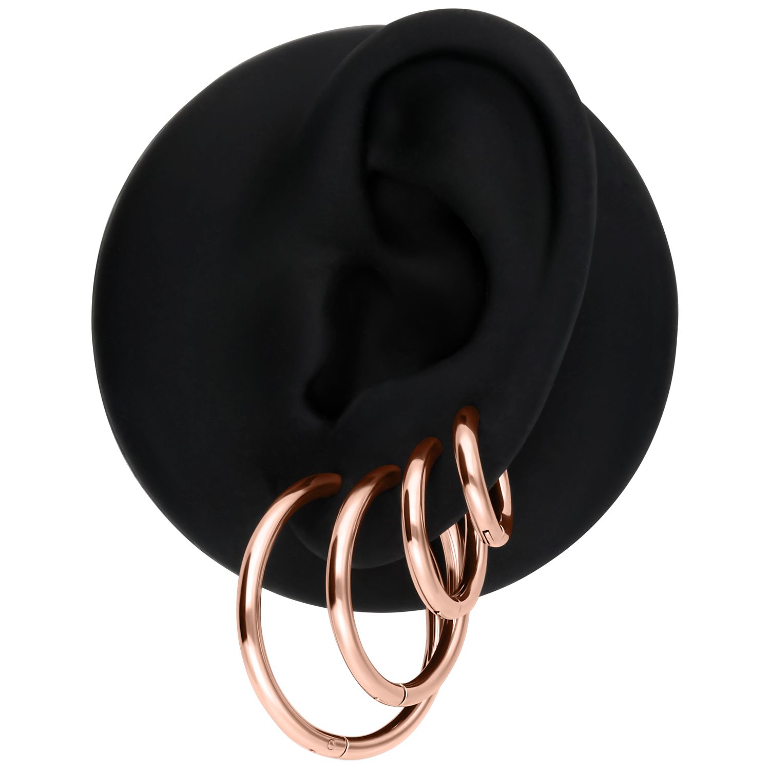 Hoops - Rosegold Simple Hoop