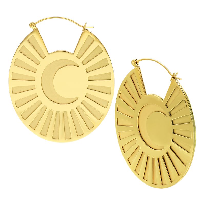 Hoops - Gold Moonshine Hoops - Gold Moonshine