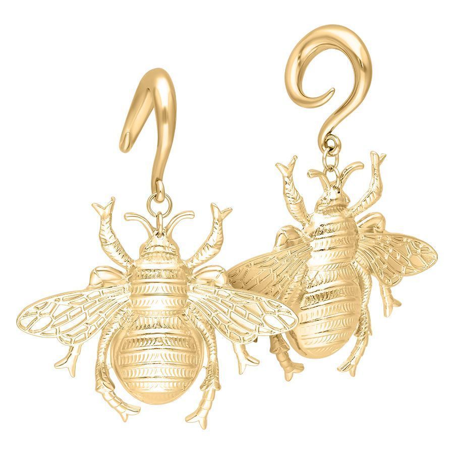 Stainless Steel Bee Weights Gold PVD