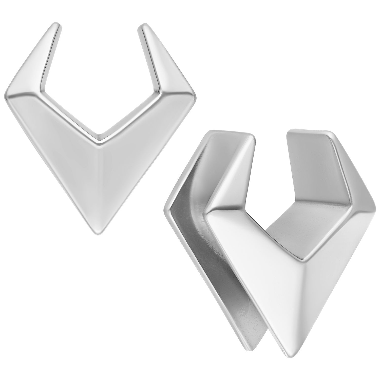 Stainless Steel Arrow Ear Saddles