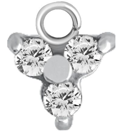 Stainless Steel Charm - Trinity