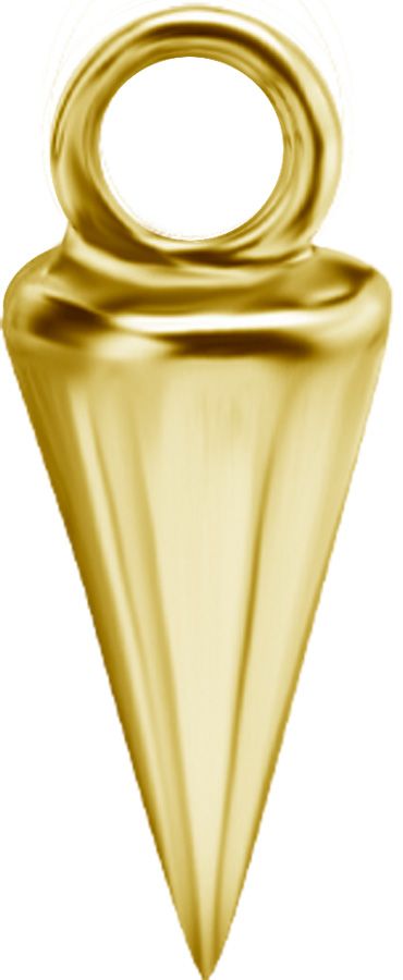 18K Solid Gold Charm - Pendulum Large 18K Solid Gold Charm - Pendulum Large