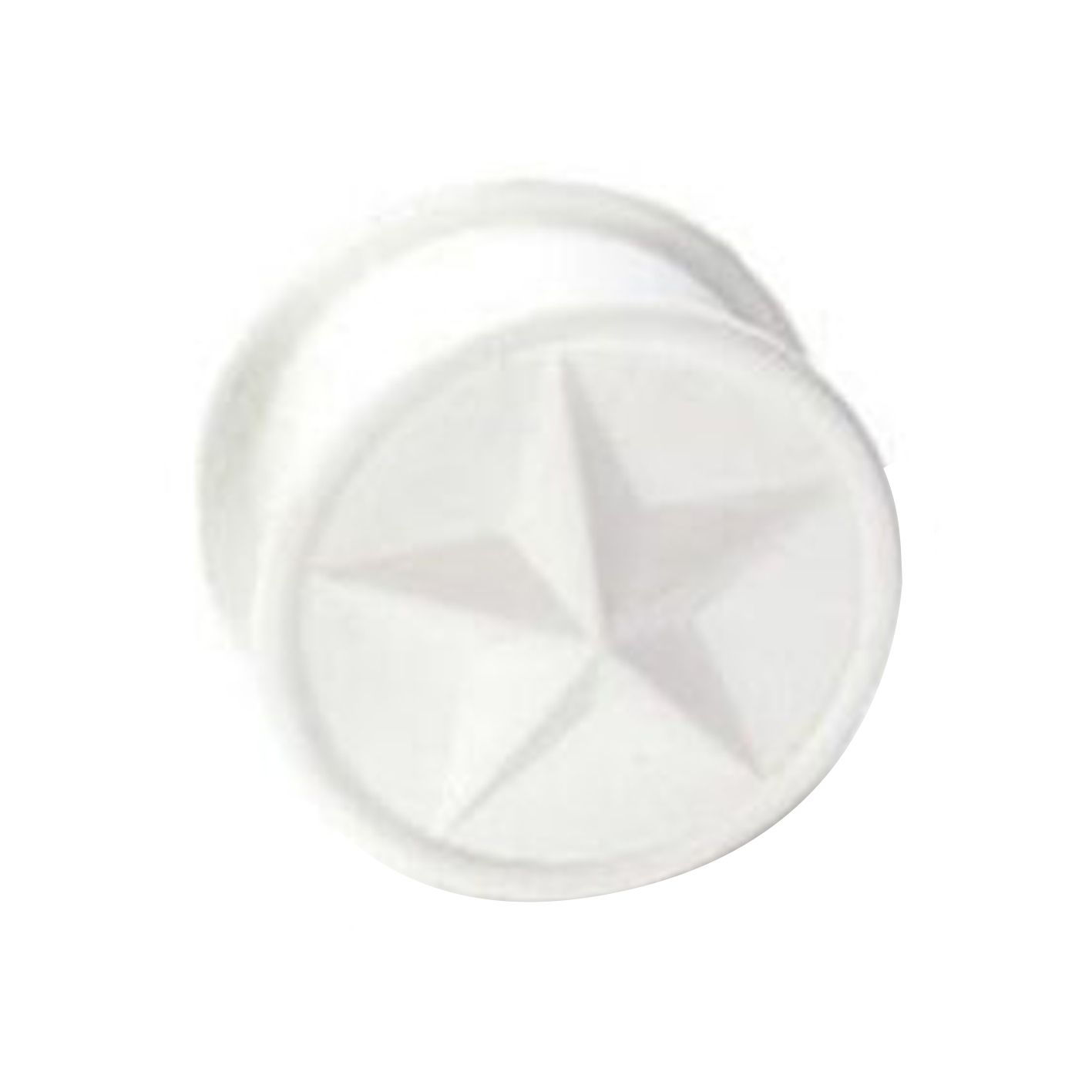 Kaos Star Plug - White Kaos Star Plug - White
