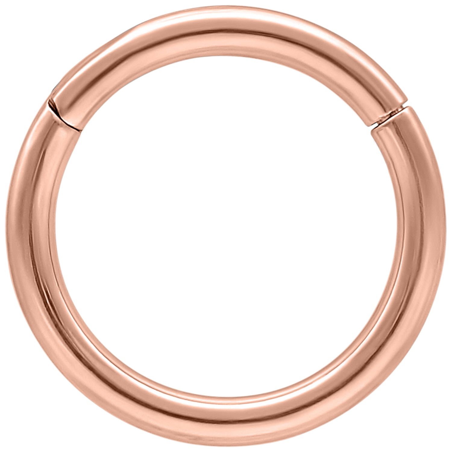 1,6 mm Rosegold PVD Stainless Steel Clicker Segment Ring 1,6 mm Rosegold PVD Stainless Steel Clicker Segment Ring