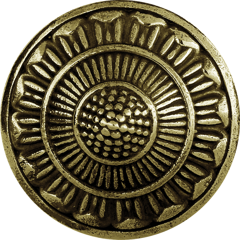 Brass Mandala Spool Weights