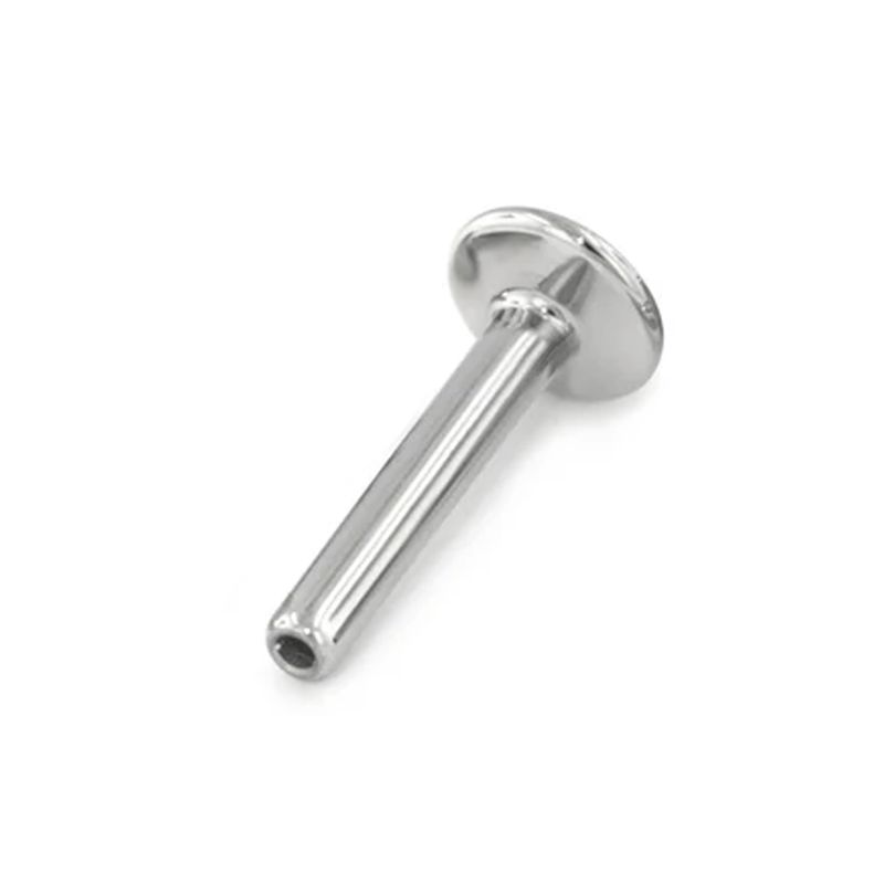 1 mm Neometal Threadless Labret Stud - 3 mm Backplate 1 mm Neometal Threadless Labret Stud - 3 mm Backplate