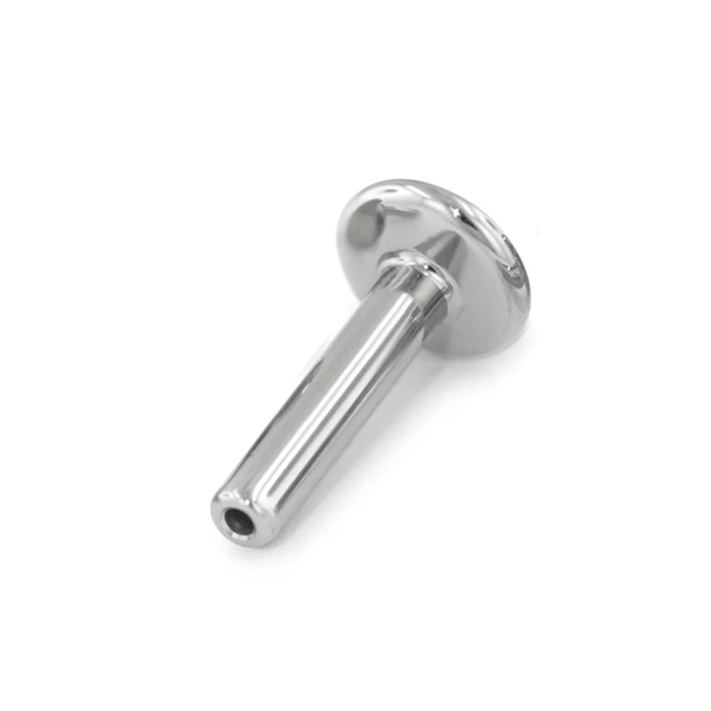 1,2 mm Neometal Threadless Labret Stud - 4 mm Backplate 1,2 mm Neometal Threadless Labret Stud - 4 mm Backplate