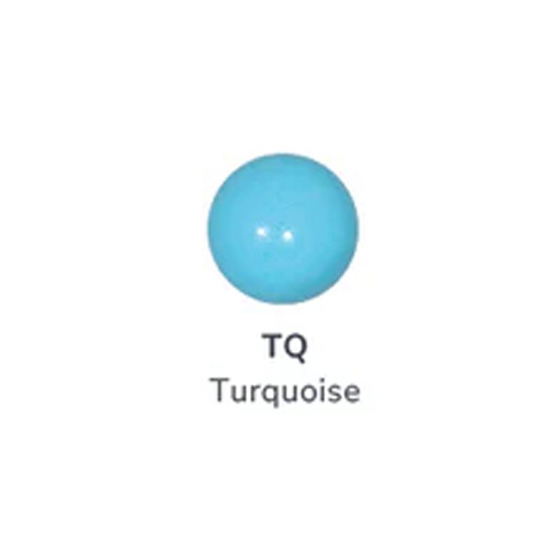 Neometal Threadless Bezel Set Cabochon - Turqoise