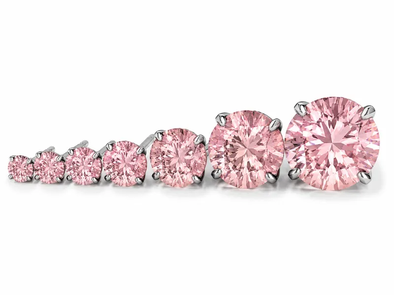 Neometal Threadless Prong Set Facetted Gem - Morganite CZ