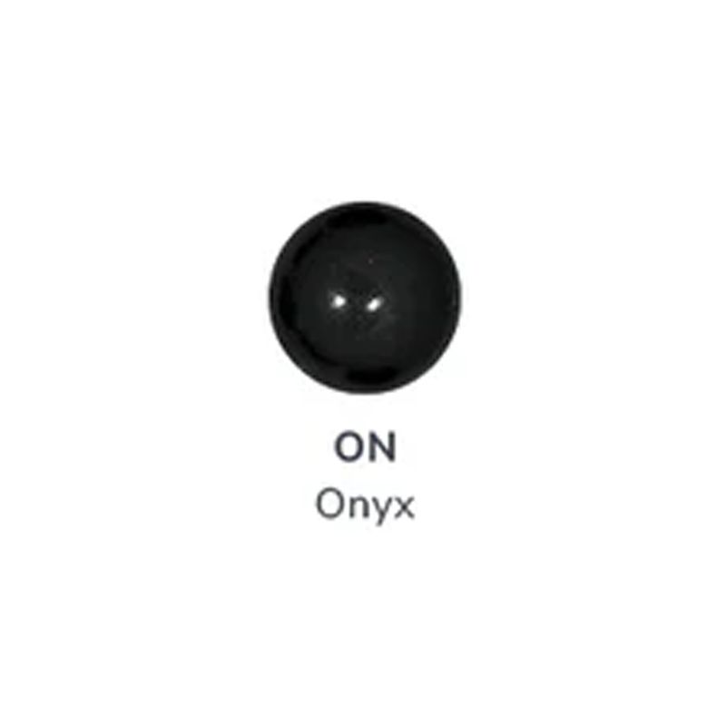 Neometal Threadless Prong Set Sphere - Onyx