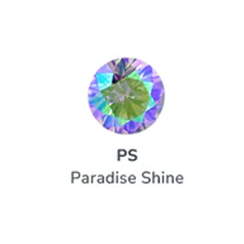 Neometal Threadless Princess Prong Set Facetted Gem - Paradise Shine CZ