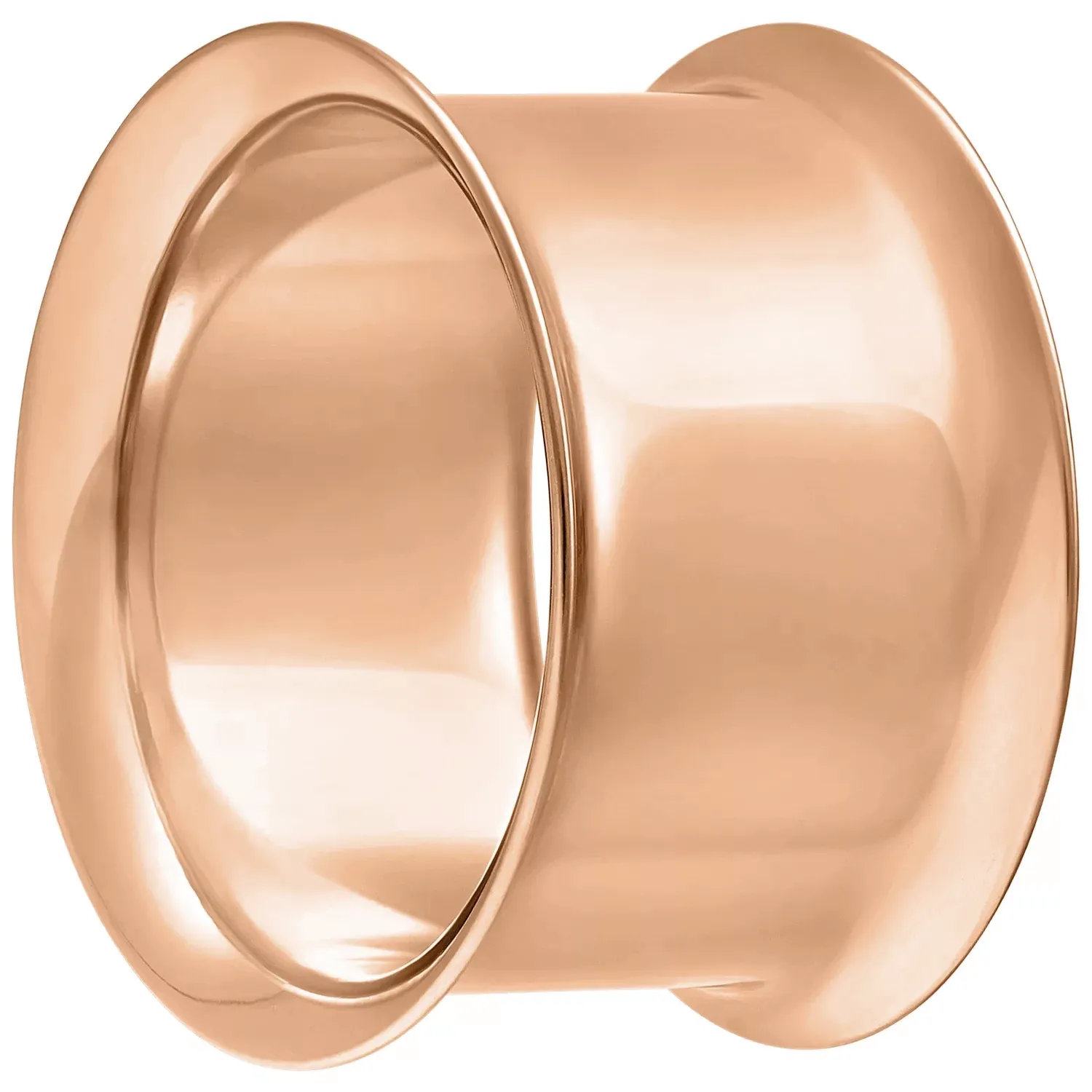 Stainless Steel Single Flared Eyelet - Rosegold PVD Coated Stainless Steel Single Flared Eyelet - Rosegold PVD Coated
