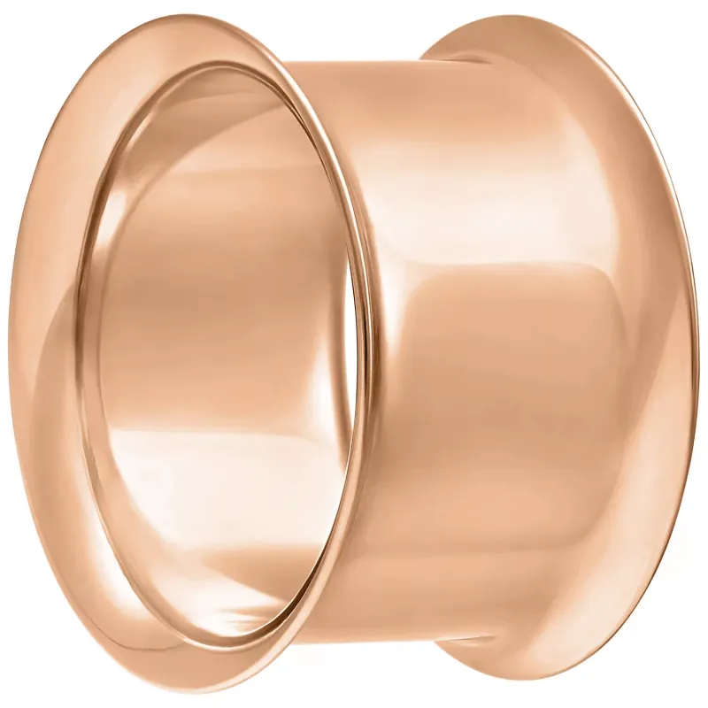 Stainless Steel Single Flared Eyelet - Rosegold PVD Coated Stainless Steel Single Flared Eyelet - Rosegold PVD Coated