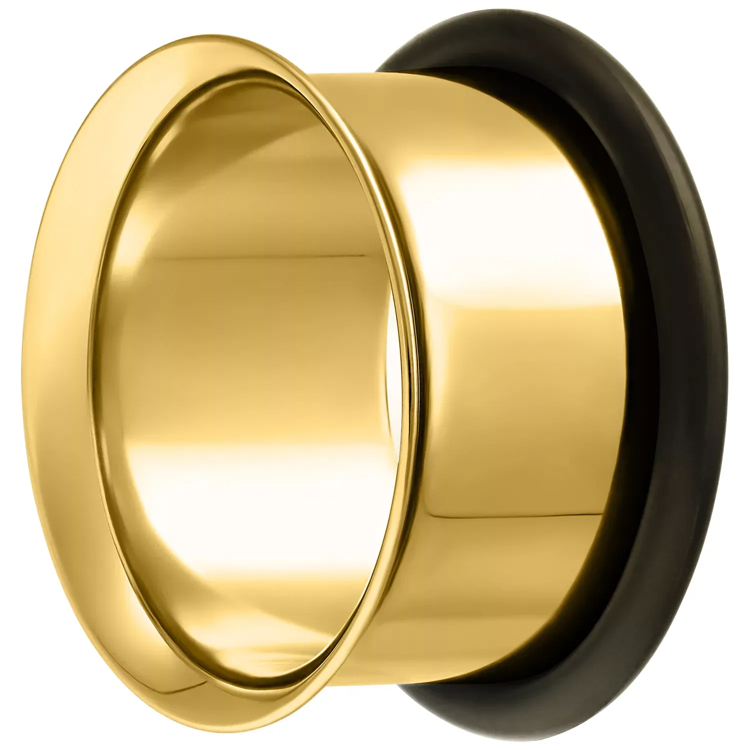 Stainless Steel Single Flared Eyelet - Gold PVD Coated Stainless Steel Single Flared Eyelet - Gold PVD Coated