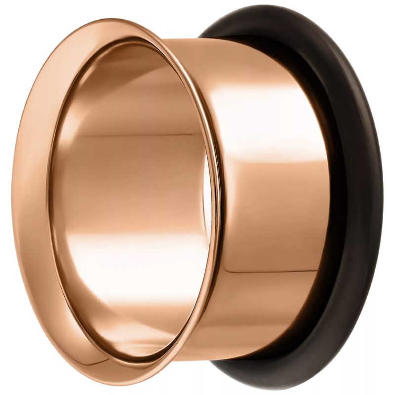 Stainless Steel Single Flared Eyelet - Rosegold PVD Coated Stainless Steel Single Flared Eyelet - Rosegold PVD Coated
