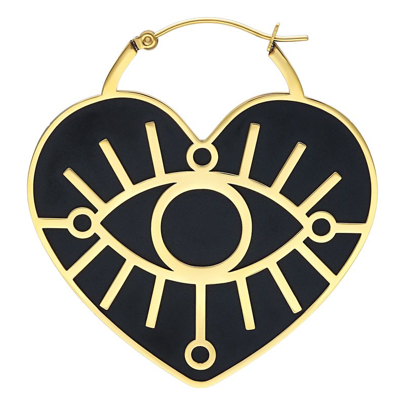 Hoops - Gold & Black Soulmate