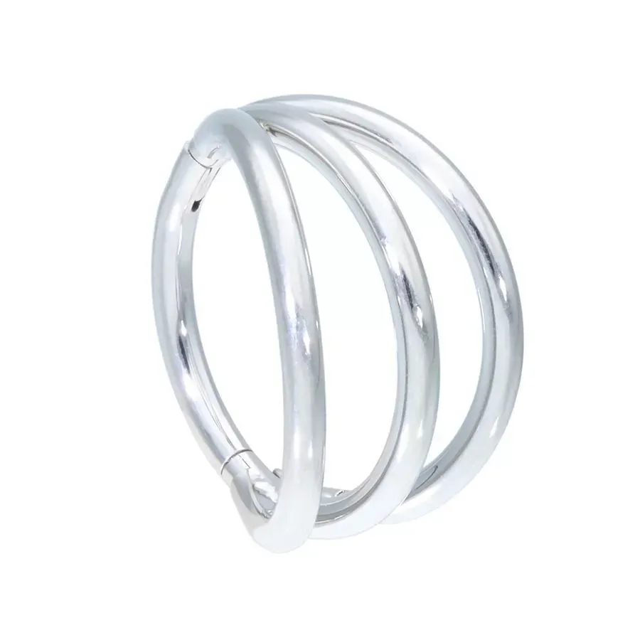 Stainless Steel Triple Ring Clicker