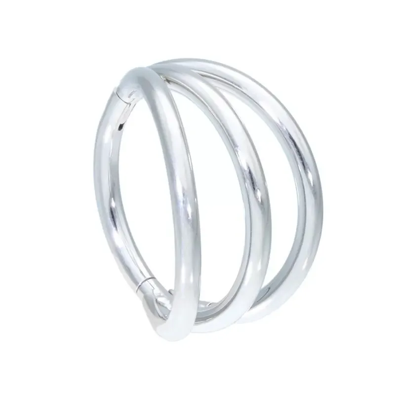 Stainless Steel Triple Ring Clicker