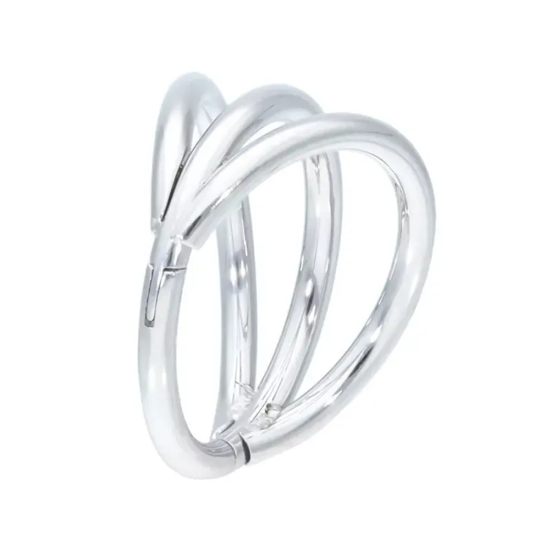Stainless Steel Triple Ring Clicker