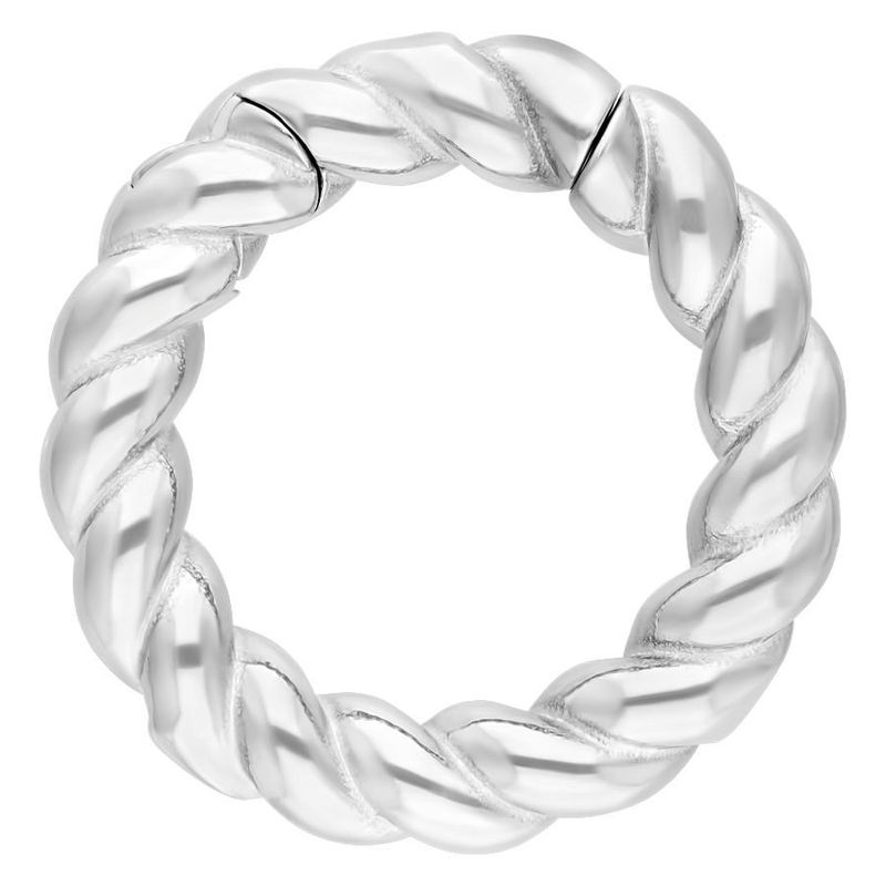 Stainless Steel Braided Rope Ear Weights