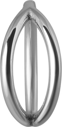 Stainless Steel Double Clicker Ring