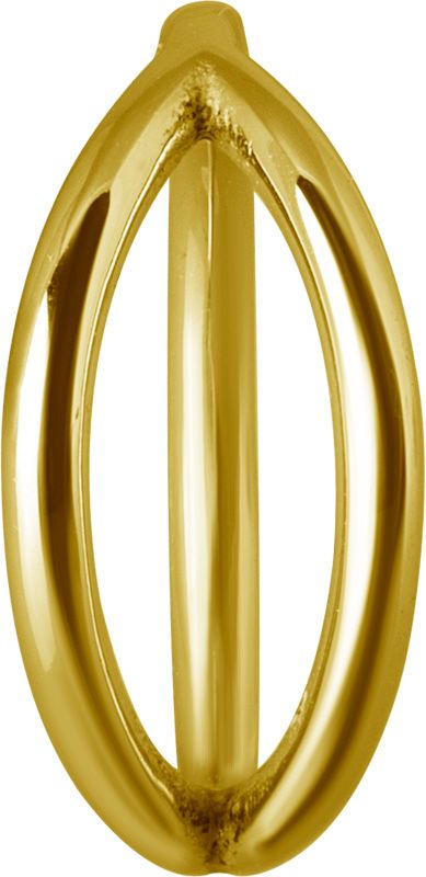 Stainless Steel Double Clicker Ring
