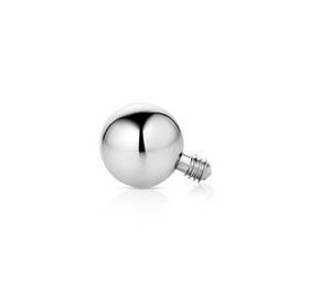 Industrial Strength Internally Threaded Ball - 10G / 2.5 mm