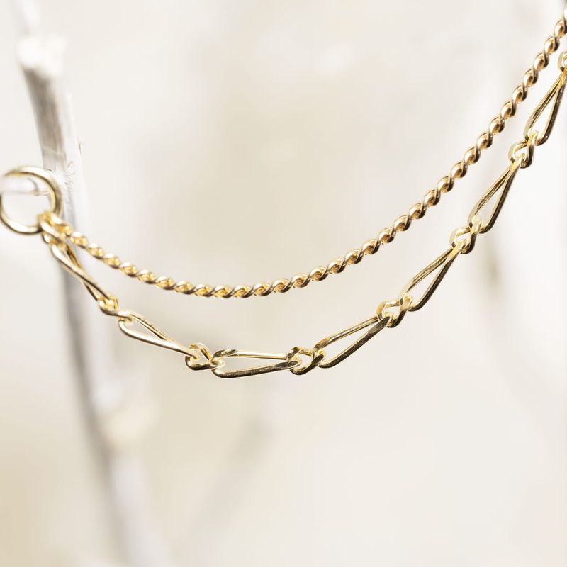 Seven Five Zero 18K Solid Yellow Gold Chain - The Stag