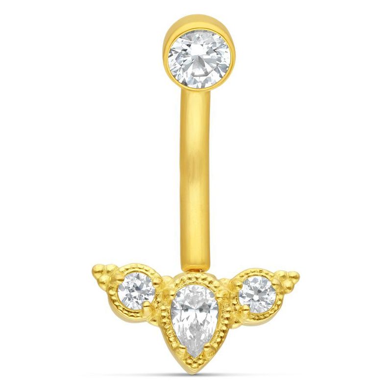 18K Solid Gold Rook Curve - Scalloped Prium
