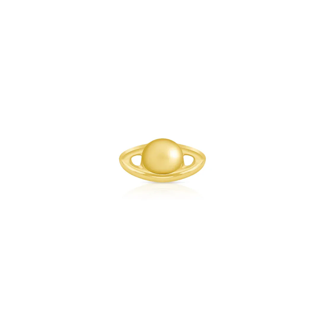 Norvoch 14K Solid Gold 1/1.2 mm Threaded Saturn Norvoch 14K Solid Gold 1/1.2 mm Threaded Saturn