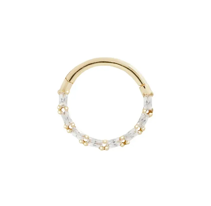 Buddha Jewelry 14K Solid Gold Loved Clicker Ring