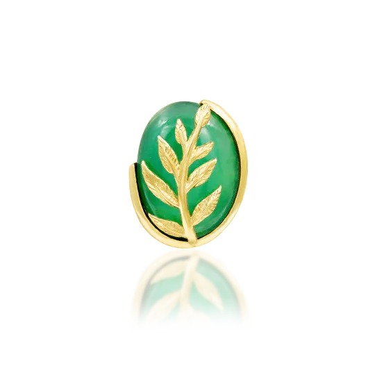 Junipurr 14K Solid Yellow Gold Threadless Valencia II