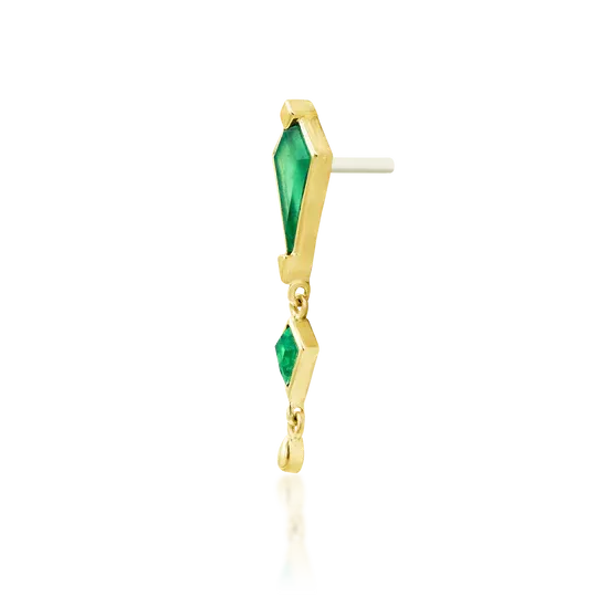 Junipurr 14K Solid Yellow Gold Threadless Unity