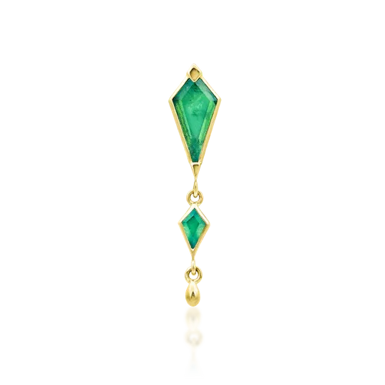Junipurr 14K Solid Yellow Gold Threadless Unity